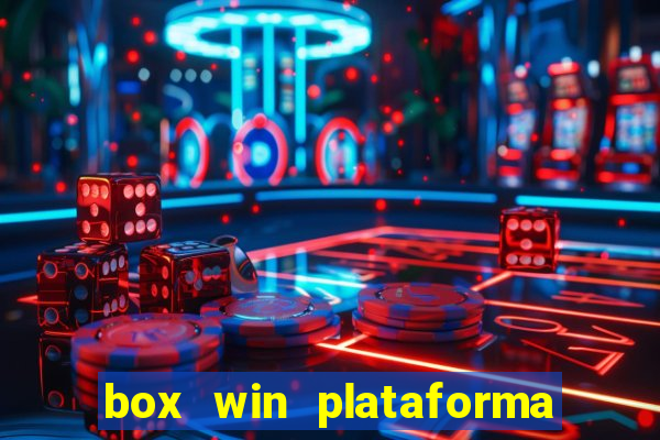 box win plataforma de jogos